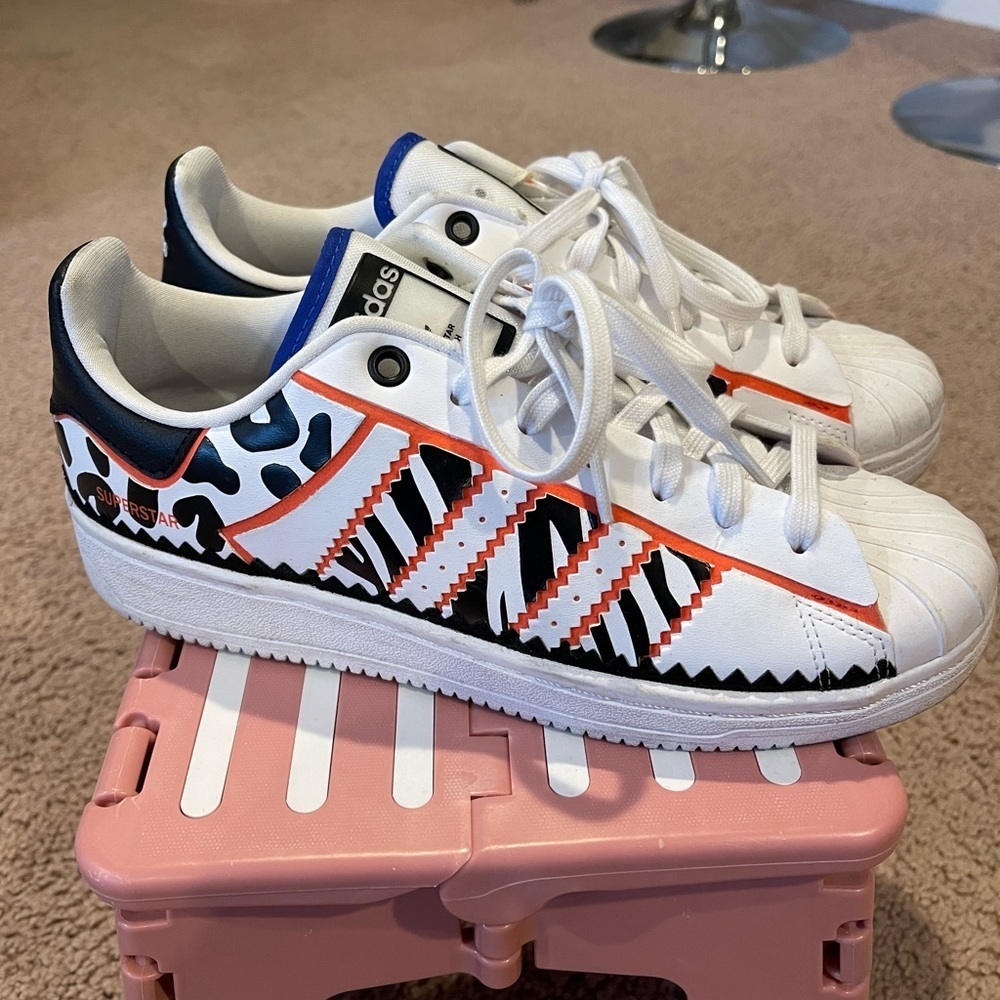 ADIDAS Rich Mini Superstar OT Tech Women Size 8 - Picture 3 of 10